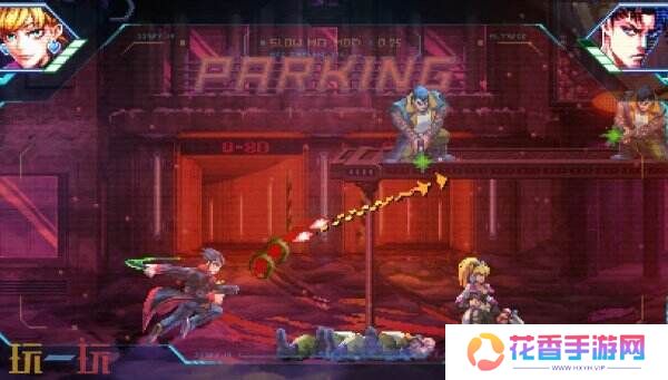 横向卷画廊射击《霓虹地狱》现已推出试玩demo