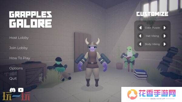 快节奏《Grapples Galore》现已免费上线Steam平台