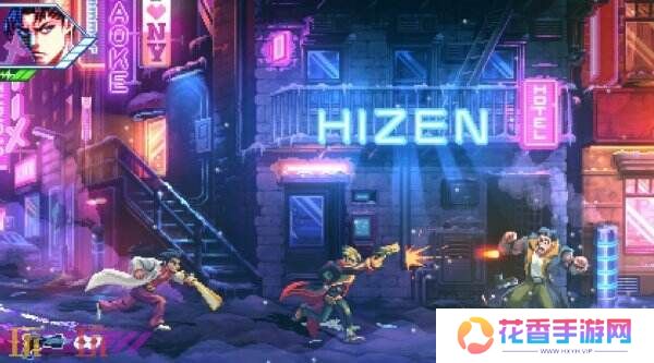 2D横向卷轴《霓虹地狱》将于2025年第三季度推出